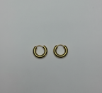 Altın Rengi Halka Küpe