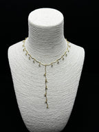 Asma Dalı Işıltısı: Püskül Detaylı Abiye Choker Kolye